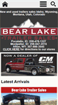 Mobile Screenshot of bearlaketrailersales.com